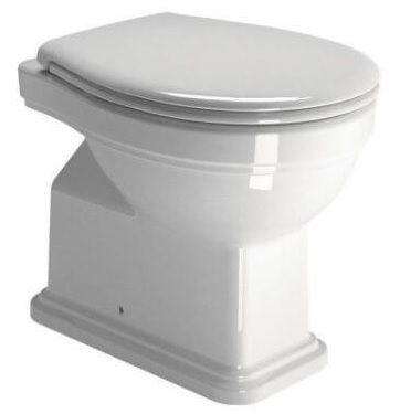 Miska WC Stojąca Biała 871011 39 x 43 x 56 cm GSI