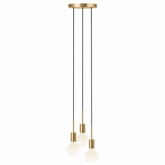 Potrójna Lampa Wisząca Paco Mosiądz 2112063035 Nordlux Potrójna Lampa Wisząca Paco Mosiądz 2112063035 Nordlux