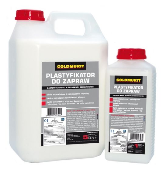 Plastyfikator Do Zapraw CEMAX Extra wydajny 1l Goldmurit Plastyfikator Do Zapraw CEMAX Extra wydajny 1l Goldmurit