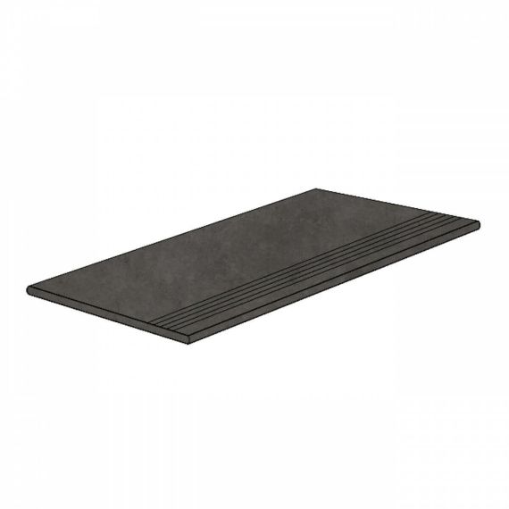 Stopnica Qubus Antracite 30x60 Rekt Ceramica Limone