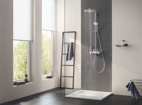 System Prysznicowy z Termostatem do Montażu Ściennego Euphoria Smartcontrol System 310 Duo 26507000 Grohe