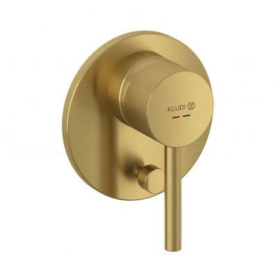 Bateria Wannowo-Natryskowa Bozz Złoty Szczotkowany 38716N076 Kludi
