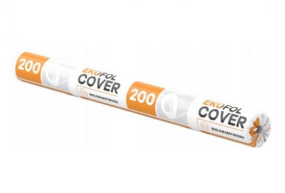 Folia Ochronna Czarna T200 Cover 5x20