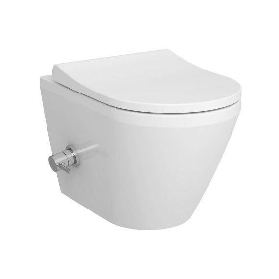 Miska WC Wisząca Integra Z Funkcją Bidetu Biała 7041B003-7211 54x36 cm Vitra