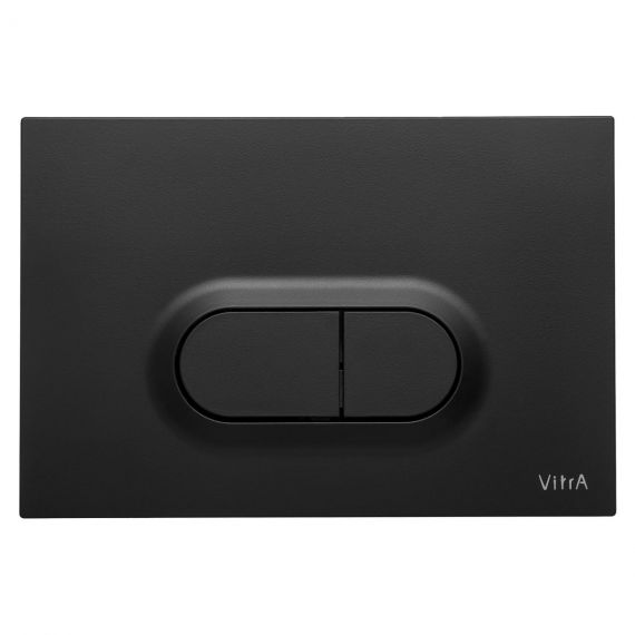 Przycisk Spłukujący WC Loop O Czarny Mat 740-0511 Vitra