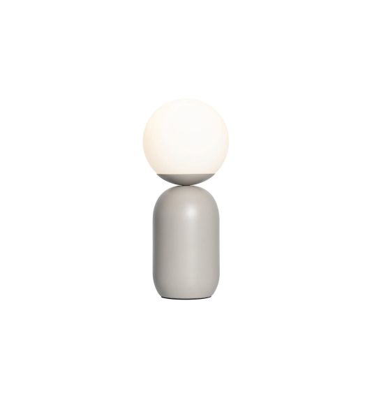 Lampa Stołowa Notti Szara 2011035010 Nordlux