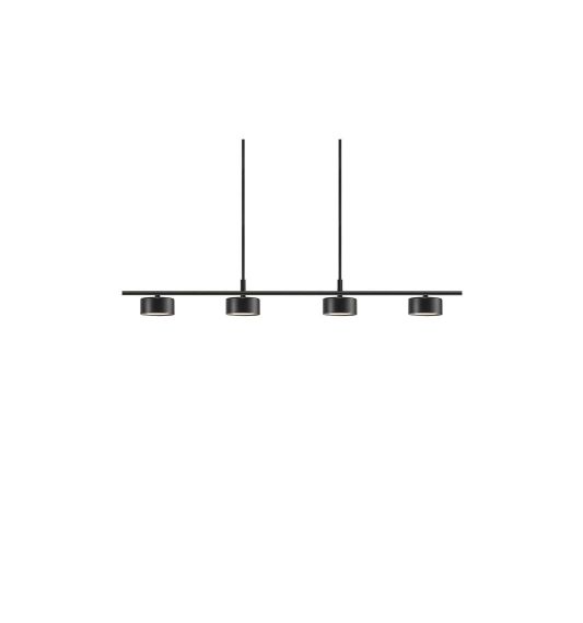 Lampa Clyde Nowoczesna Czarna 2010813003 Nordlux