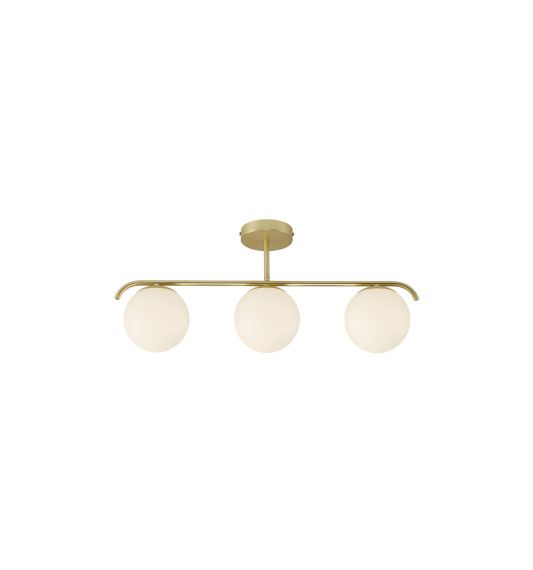 Lampa Sufitowa Potrójna Złota Grant 2010583035 Nordlux