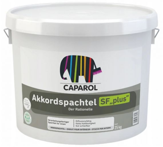 Gładź Szpachlowa Akkordspachtel SF Plus 25 kg Caparol