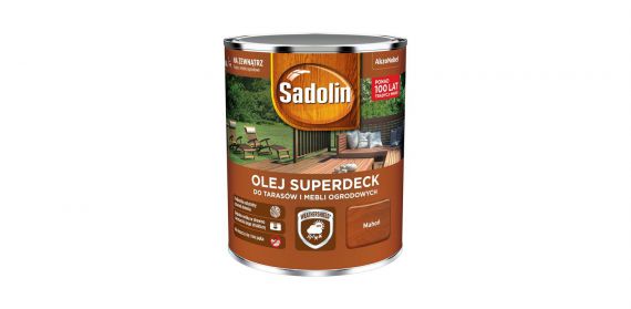 Olej Superdeck Mahoń 0,75L Sadolin