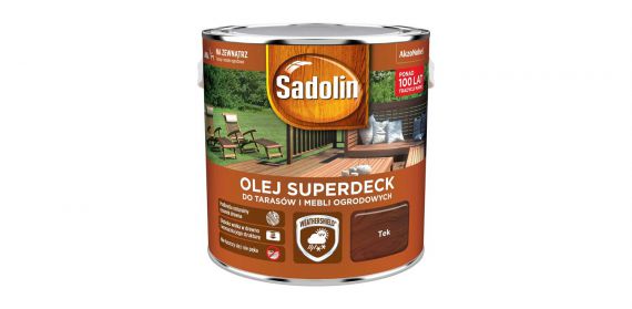Olej Superdeck Tek 2,5L Sadolin