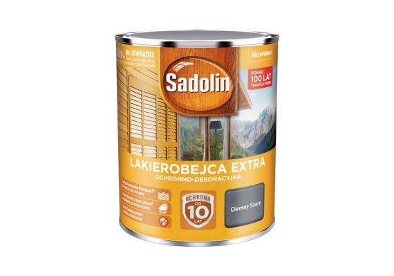 Lakierobejca Extra Ciemny Szary 0,75L Sadolin