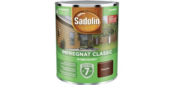 Impregnat Classic Hybrydowy Palisander 0,75L Sadolin