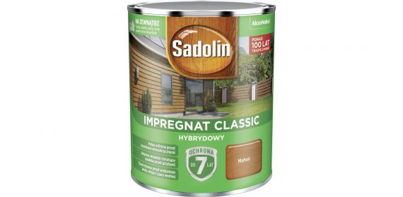 Impregnat Classic Hybrydowy Mahoń 0,75L Sadolin