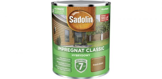 Impregnat Classic Hybrydowy Orzech Włoski 0,75L Sadolin