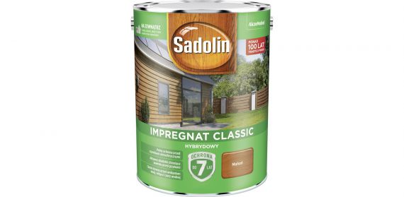 Impregnat Classic Hybrydowy Mahoń 4,5L Sadolin