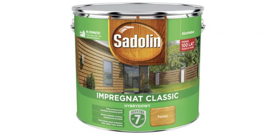 Impregnat Classic Hybrydowy Piniowy 9L Sadolin