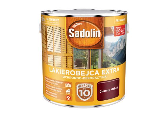 Lakierobejca Extra Ciemny Mahoń 2,5L Sadolin