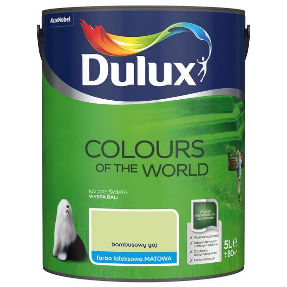 Farba Kolory Świata Bambusowy Gaj 5L Dulux