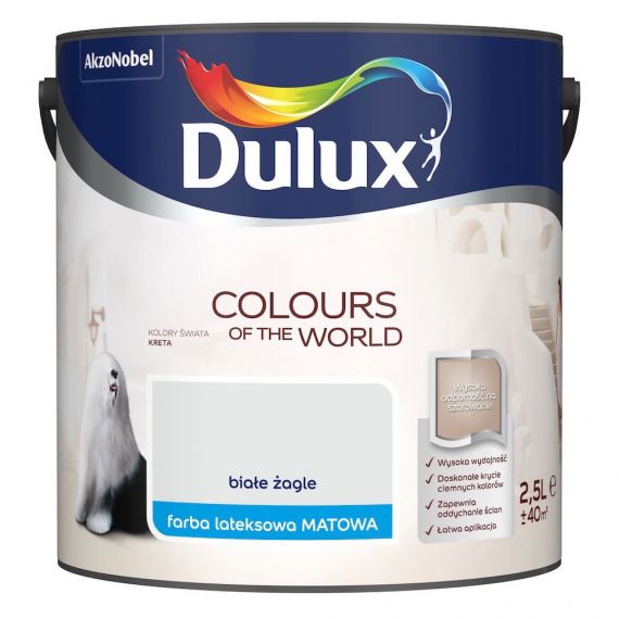 Farba Kolory Świata Białe Żagle 2.5L Dulux