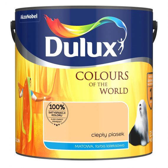 Farba Kolory Świata Ciepły Piasek 2.5L Dulux