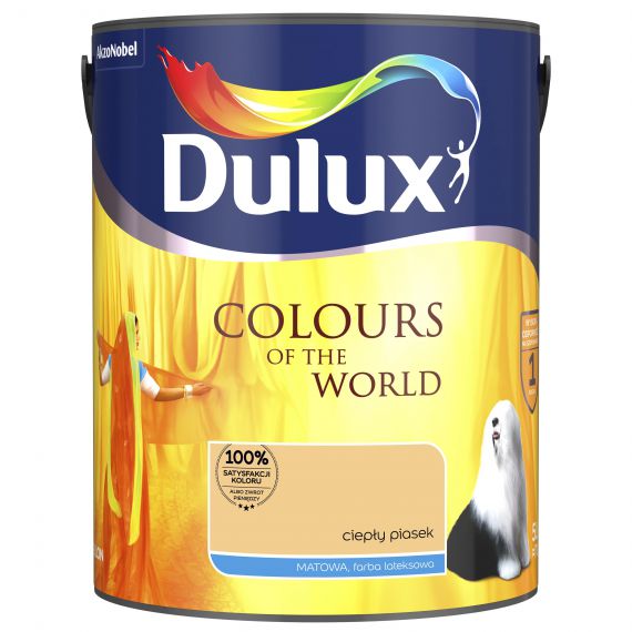 Farba Kolory Świata Ciepły Piasek 5L Dulux