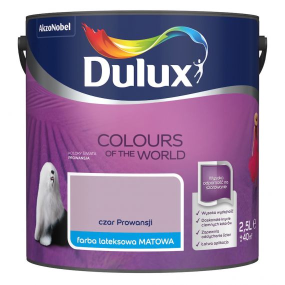 Farba Kolory Świata Czar Prowansji 2.5L Dulux