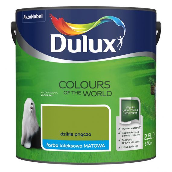 Farba Kolory Świata Dzikie Pnącza 2.5L Dulux