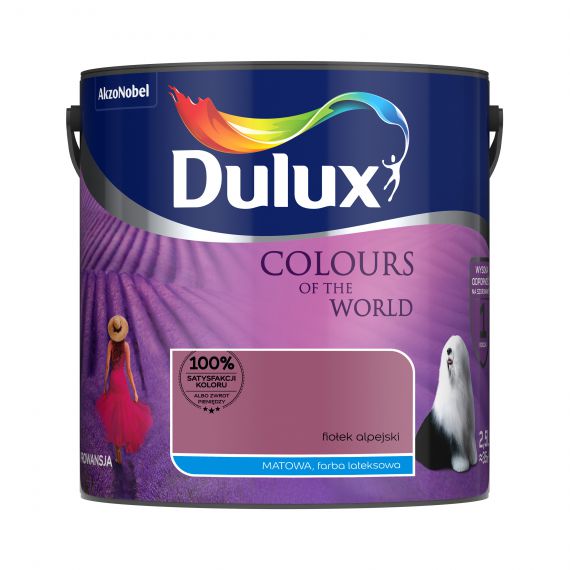 Farba Kolory Świata Fiołek Alpejski 2.5L Dulux