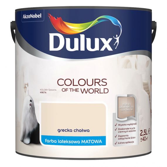Farba Kolory Świata Grecka Chałwa 2.5L Dulux