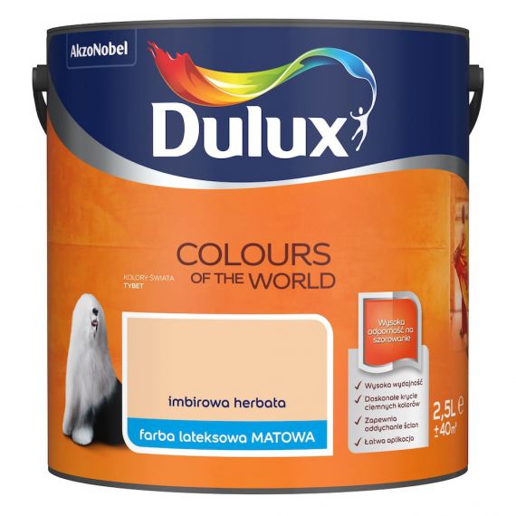 Farba Kolory Świata Imbirowa Herbata 2.5L  Dulux