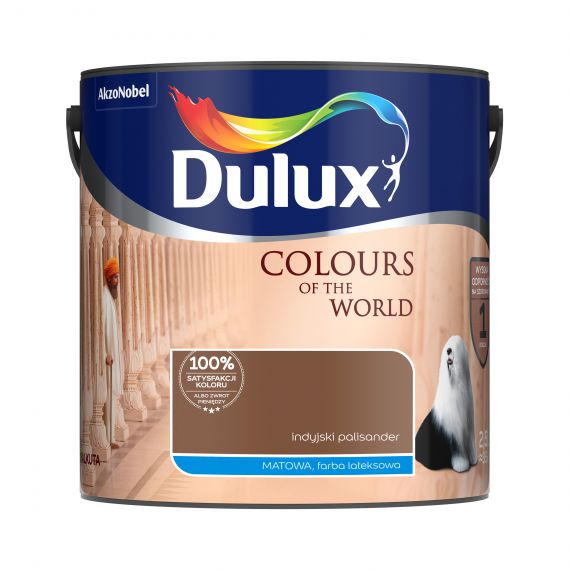 Farba Kolory Świata Indyjski Palisander 2.5L Dulux