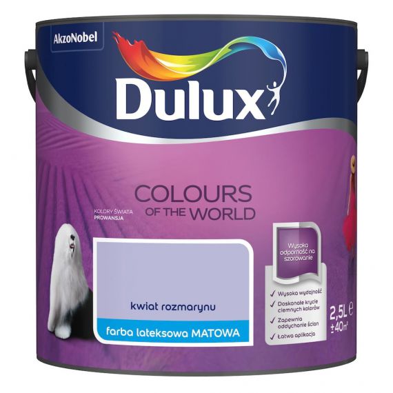 Farba Kolory Świata Kwiat Rozmarynu 2.5L Dulux