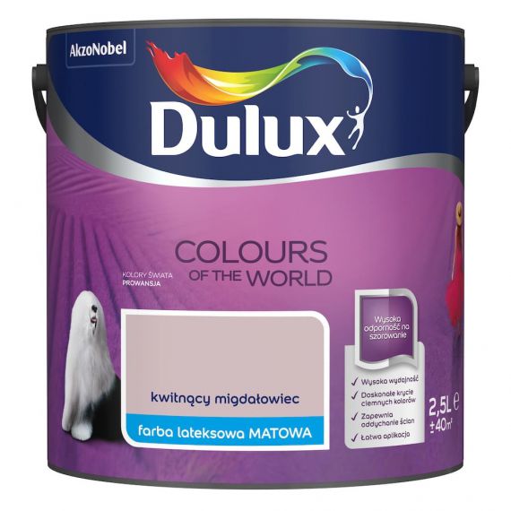 Farba Kolory Świata Kwitnący Migdałowiec 2.5L Dulux