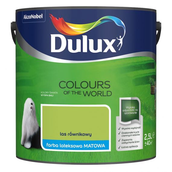 Farba Kolory Świata Las Równikowy 2.5L Dulux