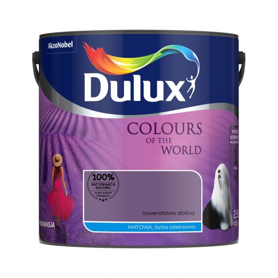 Farba Kolory Świata Lawendowa Dolina 2.5L Dulux