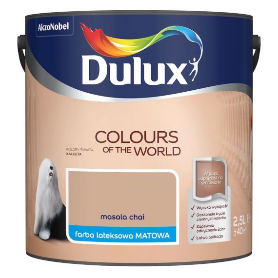 Farba Kolory Świata Masala Chai 2.5L Dulux