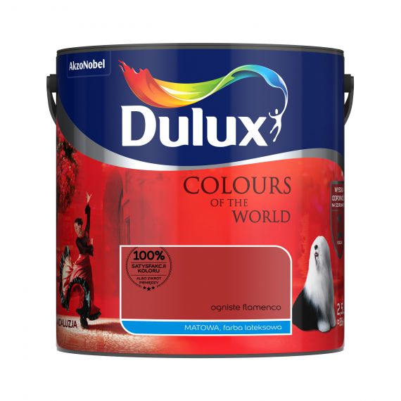 Farba Kolory Świata Ogniste Flamenco 2.5L Dulux