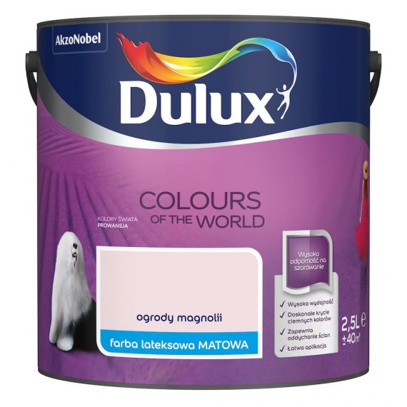 Farba Kolory Świata Ogrody Magnolii 2.5L Dulux