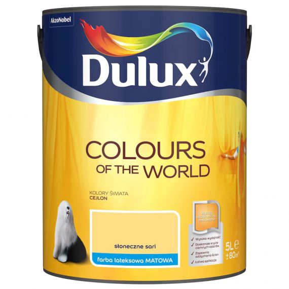 Farba Kolory Świata Słoneczne Sari 5L Dulux