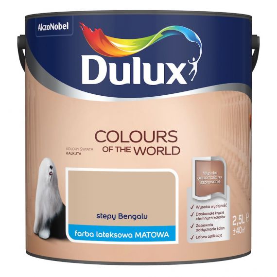 Farba Kolory Świata Stepy Bengalu 2.5L Dulux