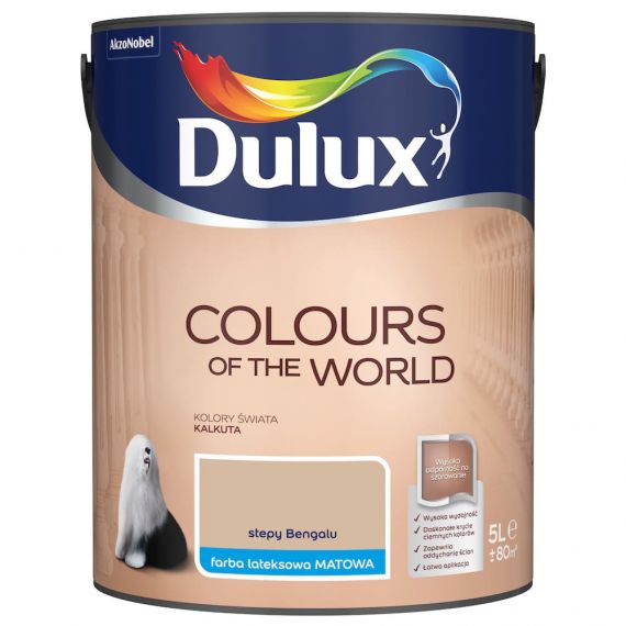 Farba Kolory Świata tepy Bengalu 5L Dulux