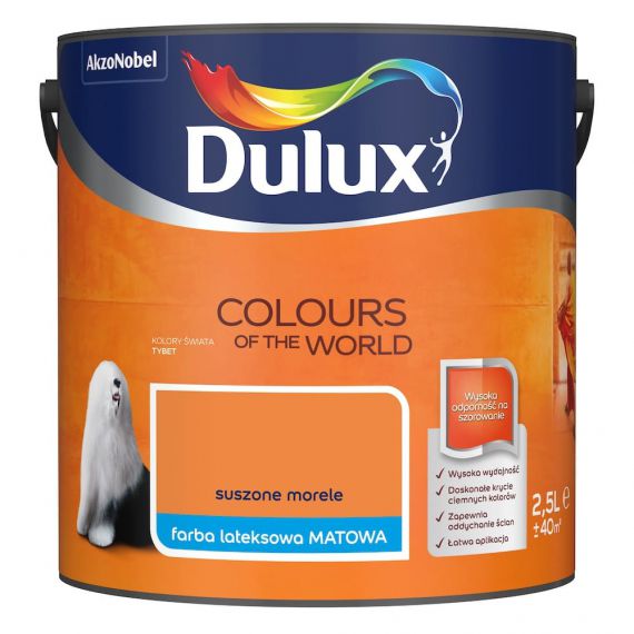 Farba Kolory Świata Suszone Morele 2.5L Dulux