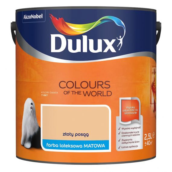 Farba Kolory Świata Złoty Posąg 2.5L Dulux