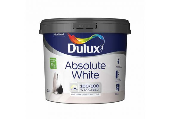 Emulsja Absolute White 5L Dulux