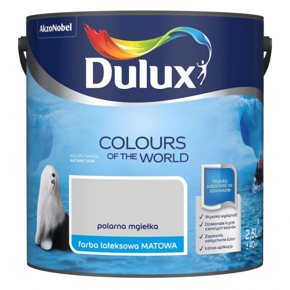 Farba Kolory Świata Polarna Mgiełka 2.5L Dulux