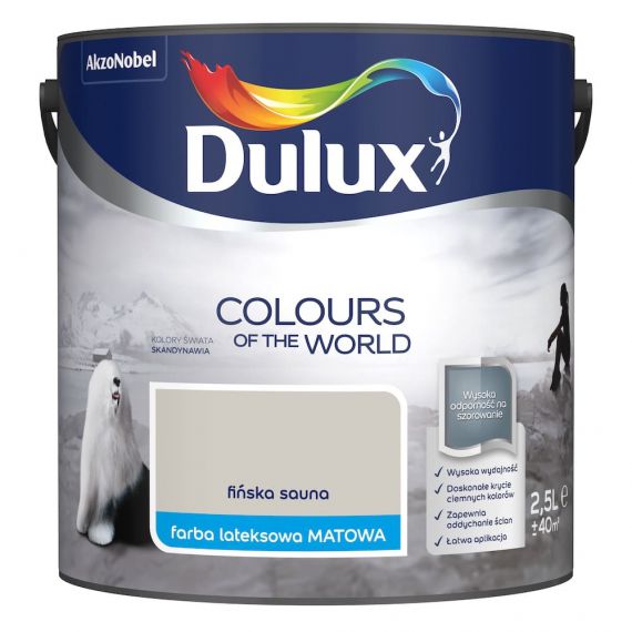 Farba Kolory Świata Fińska Sauna 2.5L Dulux