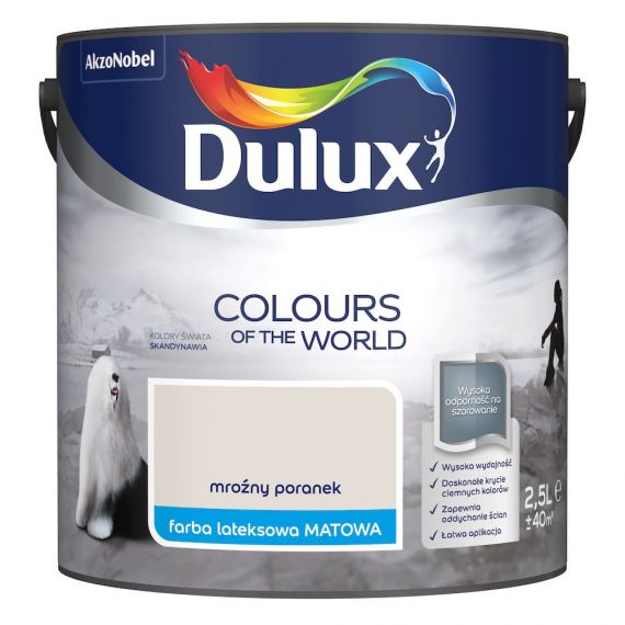 Farba Kolory Świata Mróźny Poranek 2.5L Dulux