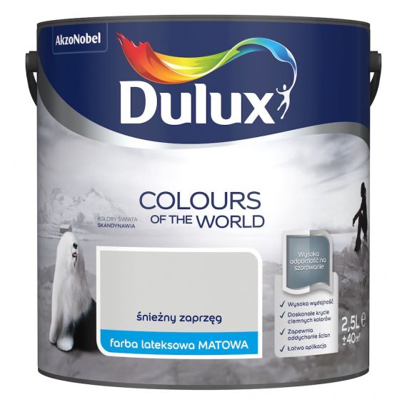 Farba Kolory Świata Śnieżny Zaprzęg 2.5L Dulux