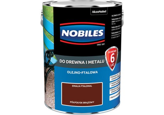 Farba Ftalonal Brązowy 5L Nobiles